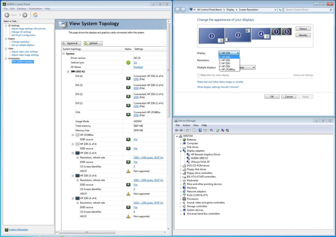 Howto Enabling NVIDIA vGPU and vDGA acceleration for HP RGS in a
